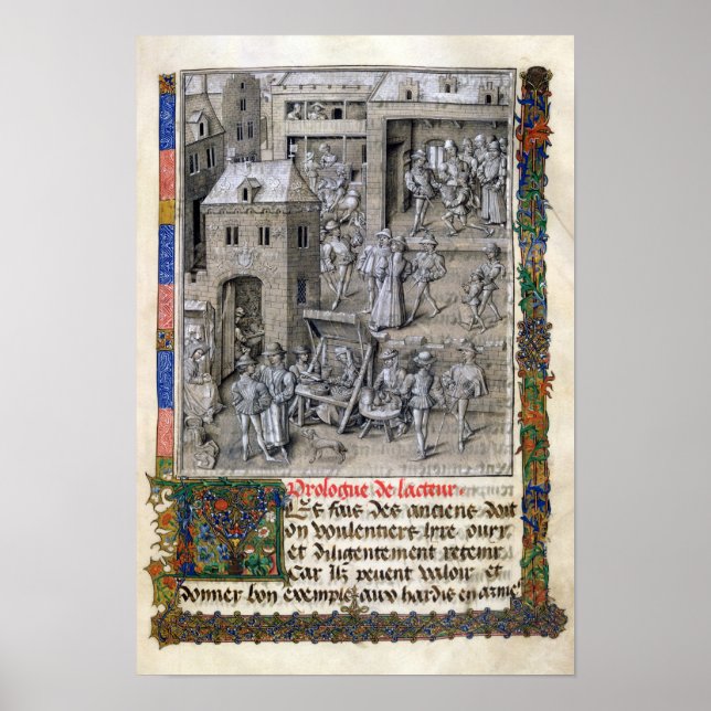 Presentation of the book to Philippe Le Bon Poster (Front)