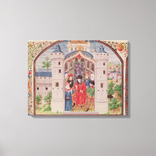 Presentation of The Economics Canvas Print