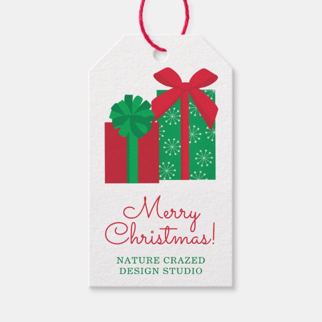 Presents Company Gift Tag (Front)