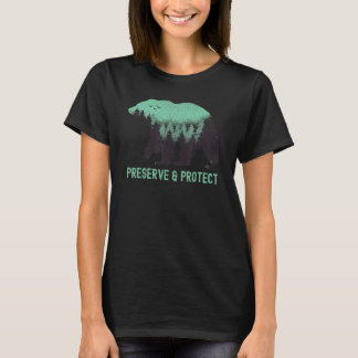 Preserve And Protect Vintage National Park Bear Co T-Shirt