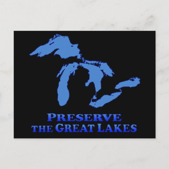 Preserve Great Lakes - Postcard (Front)