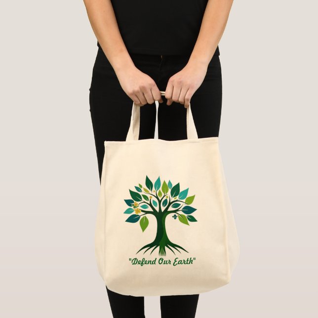"Preserve The Earth" Tote Bag (Front (Product))