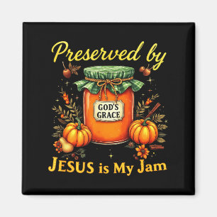 Preserved By God’s Grace Jesus Jam Strawberry Cute Magnet