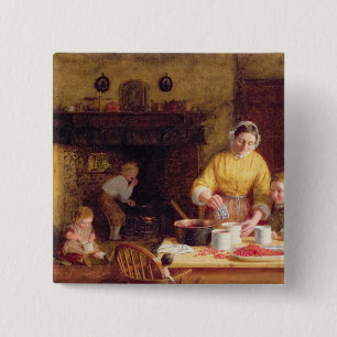 Preserving Jam 15 Cm Square Badge