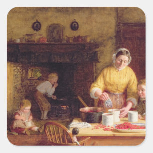 Preserving Jam Square Sticker