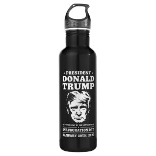 President 47 D J Trump Inauguration Day Jan 2025 710 Ml Water Bottle