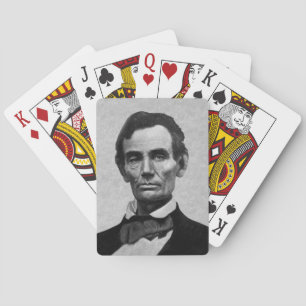 President Abe Lincoln Playing Cards