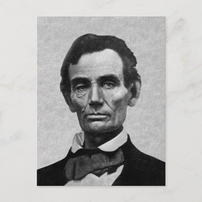 President Abe Lincoln Postcard (Front)