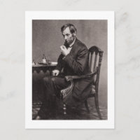 PRESIDENT ABRAHAM LINCOLN 1862 STEREOVIEW