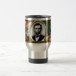President Abraham Lincoln Civil War Travel Mug