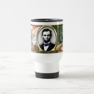 President Abraham Lincoln Civil War Travel Mug
