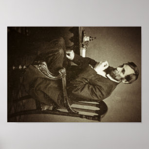 President Abraham Lincoln STEREOVIEW RARE VINTAGE Poster