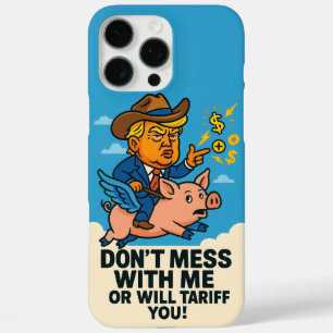 President applying tariffs to everyon iPhone 16 pro max case
