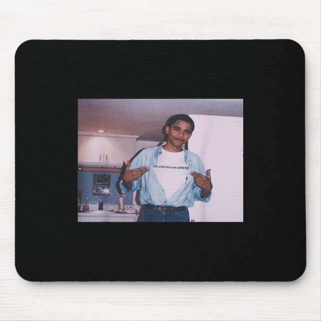 President Barack Hussein Obama  Mouse Pad (Front)