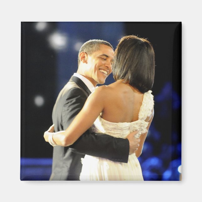 President Barack & Michele Obama Magnet (Front)