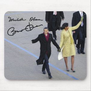 President Barack & Michele Obama Mouse Pad
