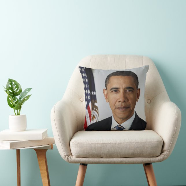 President Barack Obama 1st Term Official Portrait Cushion (Chair)