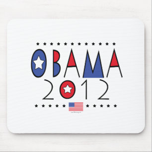 President Barack Obama 2012 Gear Mouse Pad