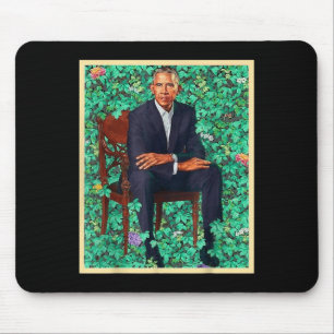 President Barack Obama 2028 Portrait Patriotic Dem Mouse Pad