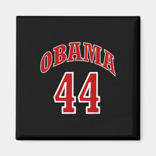 President Barack Obama 44 Shirt Faux Jersey 44th U Magnet