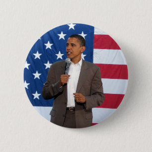 President Barack Obama 6 Cm Round Badge