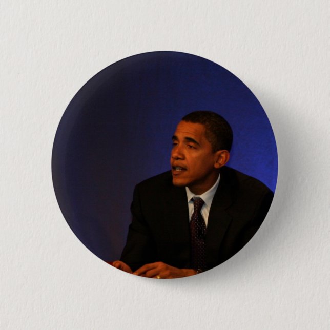 President Barack Obama 6 Cm Round Badge (Front)