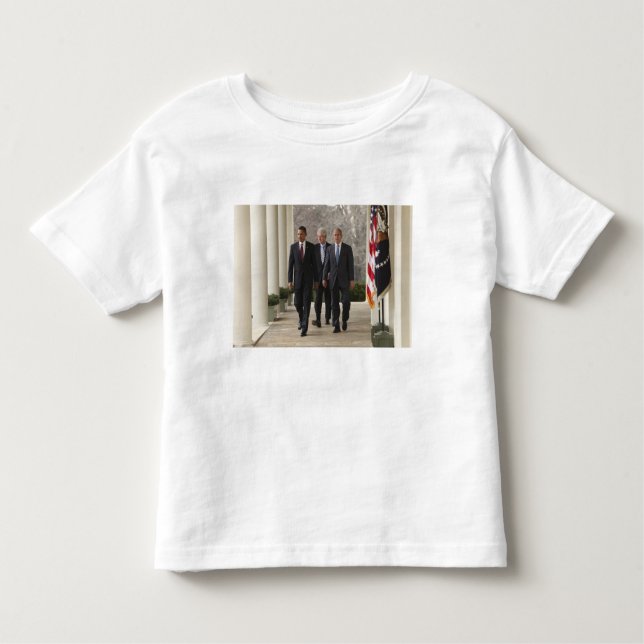 President Barack Obama and former presidents Toddler T-Shirt (Front)