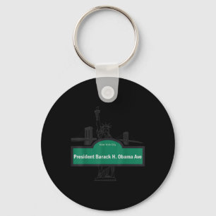 President Barack Obama Ave. Key Ring