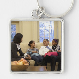 President Barack Obama & Family Key Ring