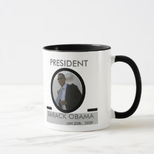 PRESIDENT BARACK OBAMA INAUGURATION MUG