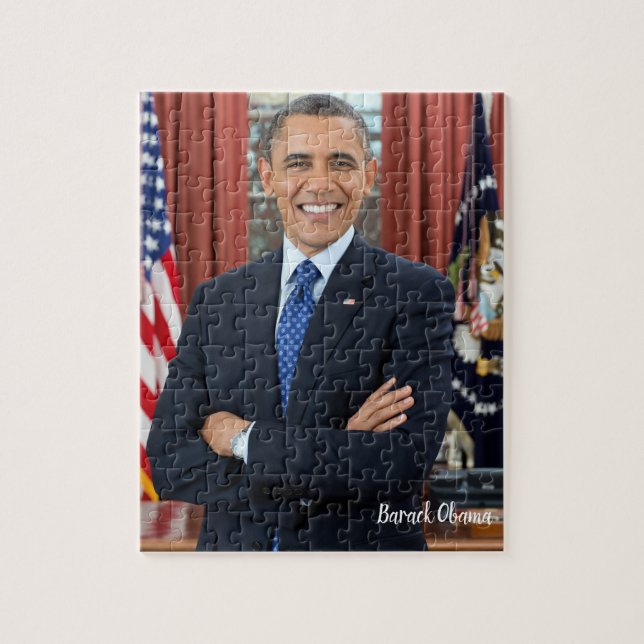 President Barack Obama Jigsaw Puzzle (Vertical)