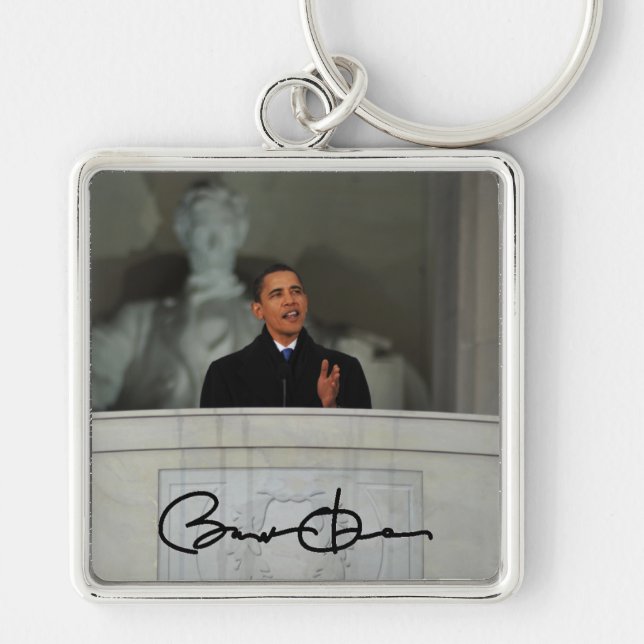 President Barack Obama Key Ring (Front)