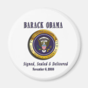 PRESIDENT BARACK OBAMA  MAGNET