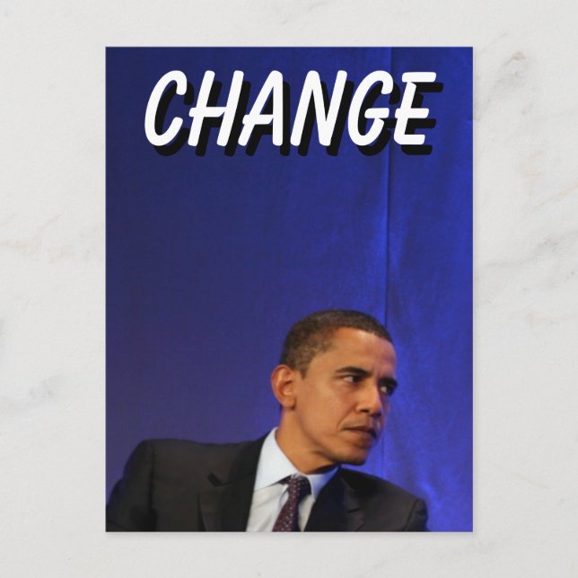 President Barack Obama Postcard (Front)