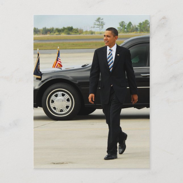 President Barack Obama Postcard (Front)