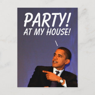 President Barack Obama Postcard