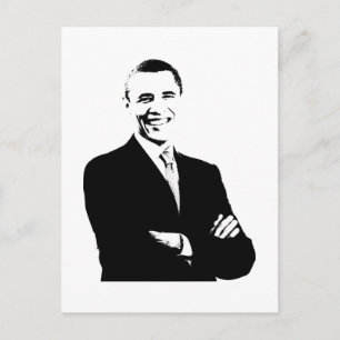 President Barack Obama Postcard