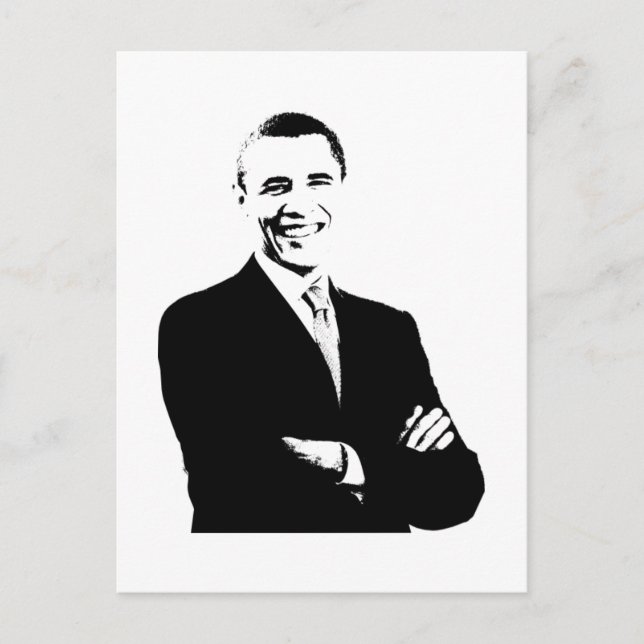 President Barack Obama Postcard (Front)