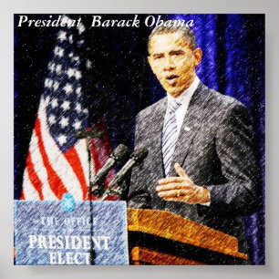President  Barack Obama poster