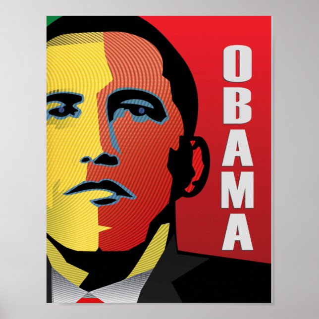 President Barack Obama Poster (Front)