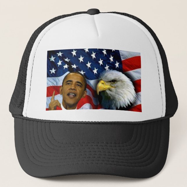 President Barack Obama, Visions & Dreams_ Trucker Hat (Front)