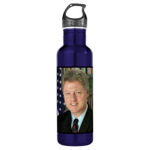President Bill Clinton White House Photo 710 Ml Water Bottle