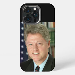 President Bill Clinton White House Photo iPhone 13 Pro Case