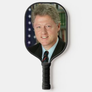 President Bill Clinton White House Photo Pickleball Paddle