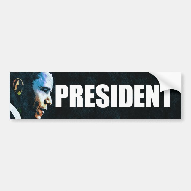 president_bumper_sticker bumper sticker (Front)