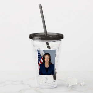 President Candidate Kamala Harris US 2024 Acrylic Tumbler