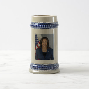 President Candidate Kamala Harris US 2024 Beer Stein