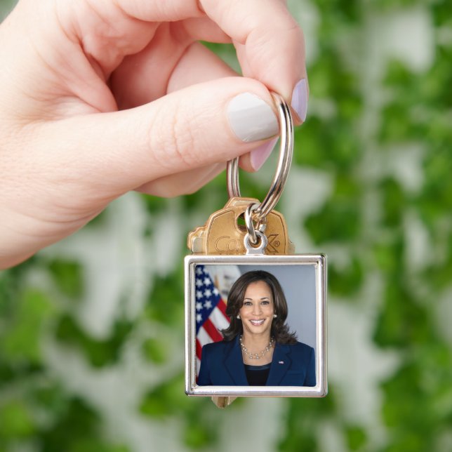 President Candidate Kamala Harris US 2024 Key Ring (Hand)