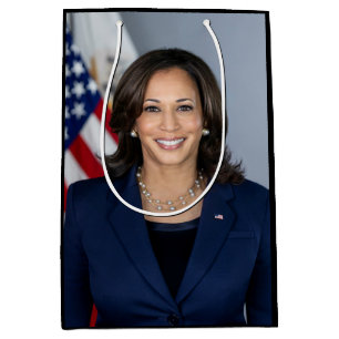 President Candidate Kamala Harris US 2024 Medium Gift Bag