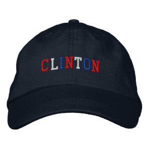 President Clinton 2020 Red White Blue Patriotic Embroidered Hat
